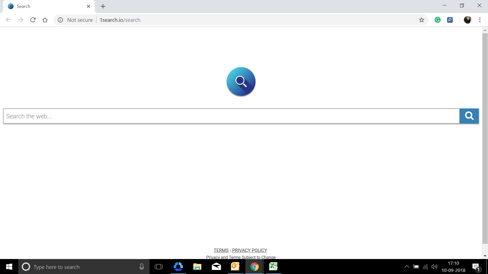 How to remove 1search.io
