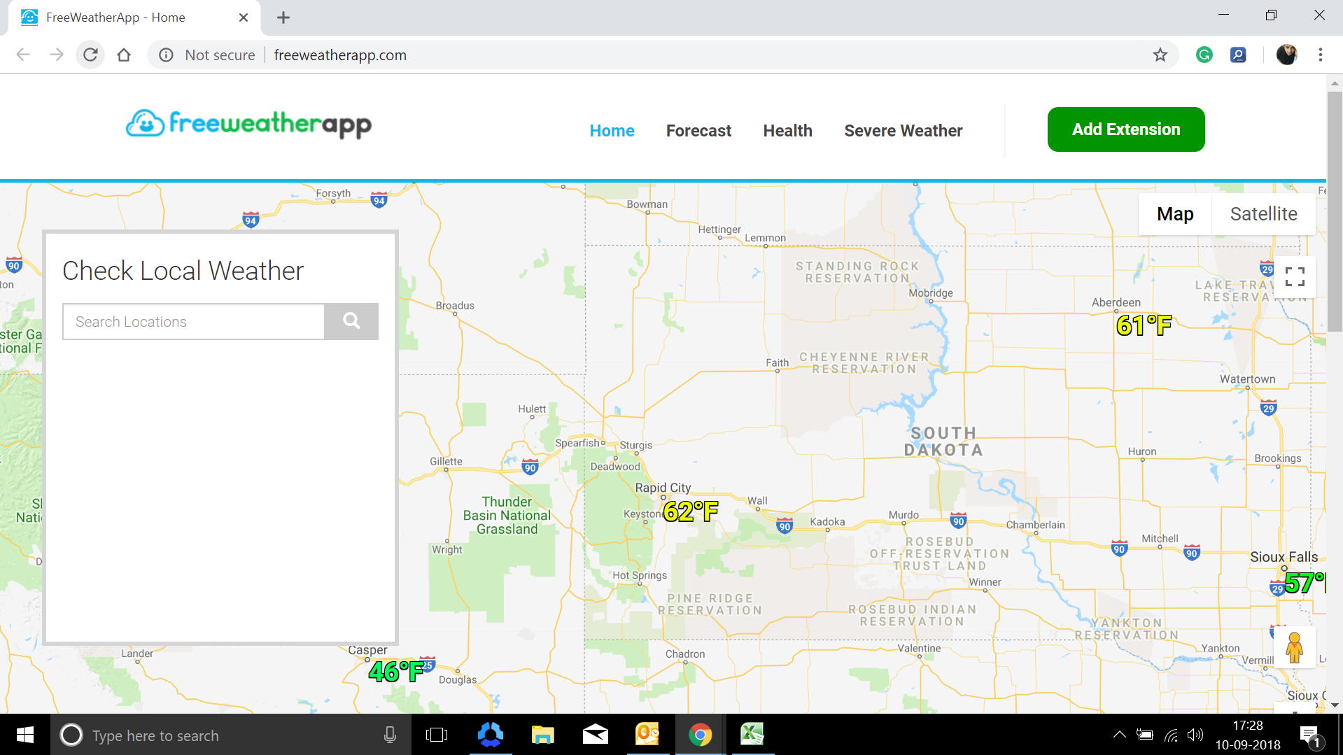 How to remove Freeweatherapp Extension