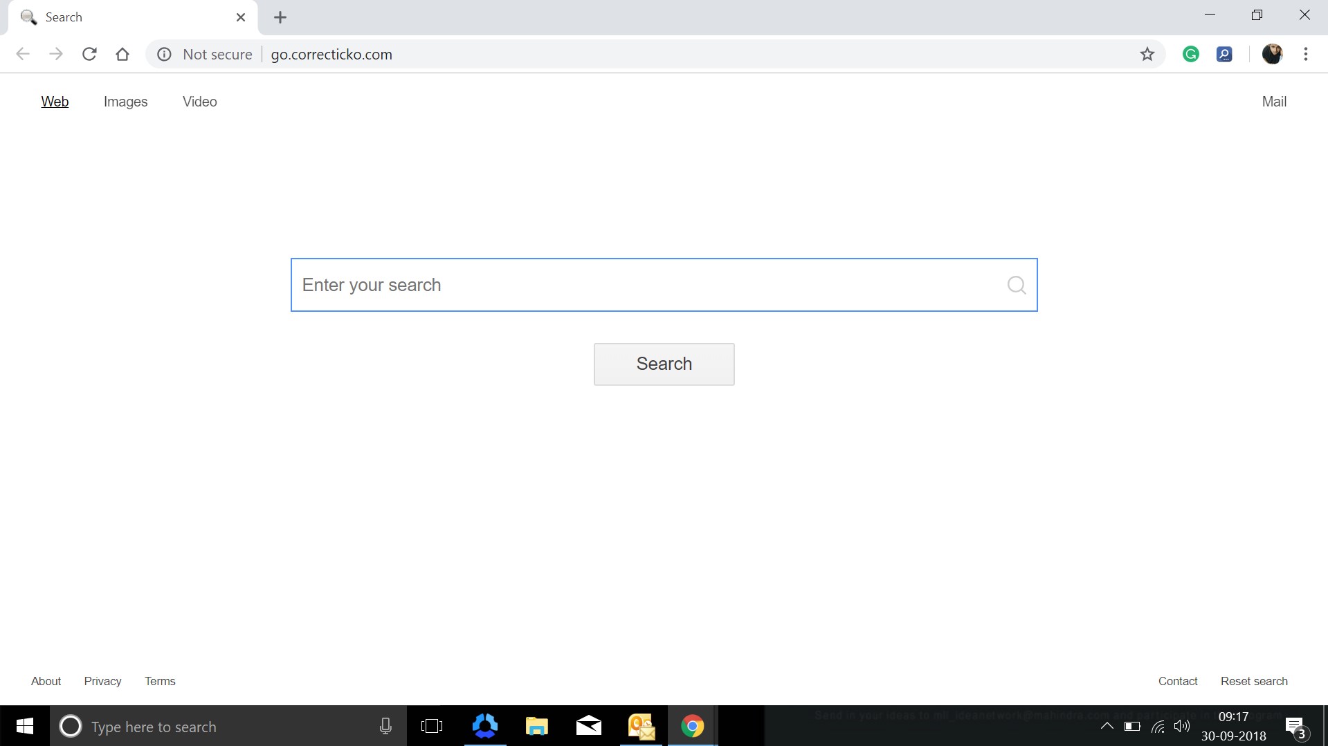 How to remove Go.correcticko.com Hijacker