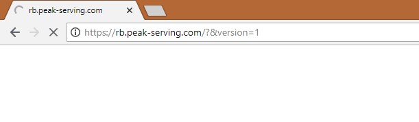 How to remove Peak-serving.com Redirect