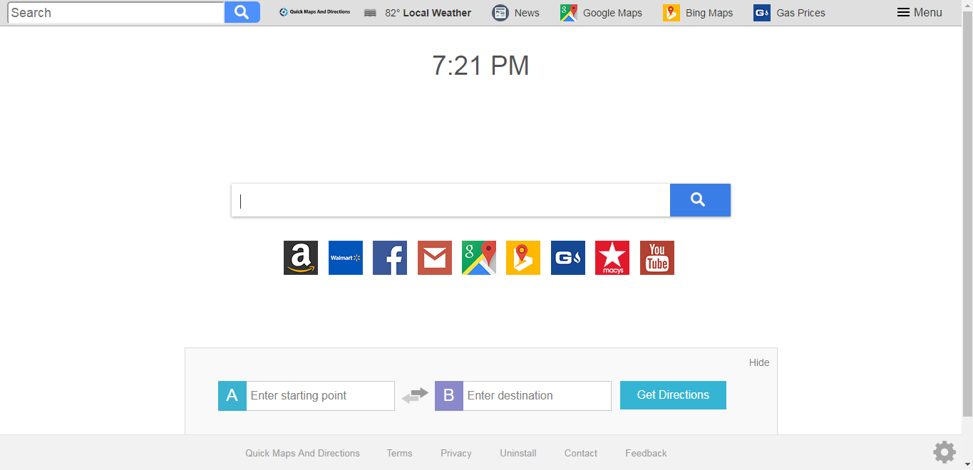 How to remove Search.hquickmapsanddirections.com