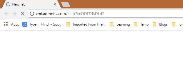 How to remove Xml.admetix.com Redirect