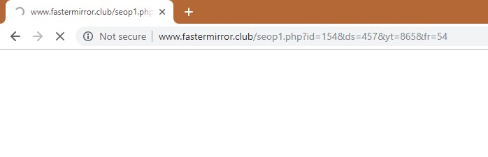 How to remove Fastermirror.club Redirect