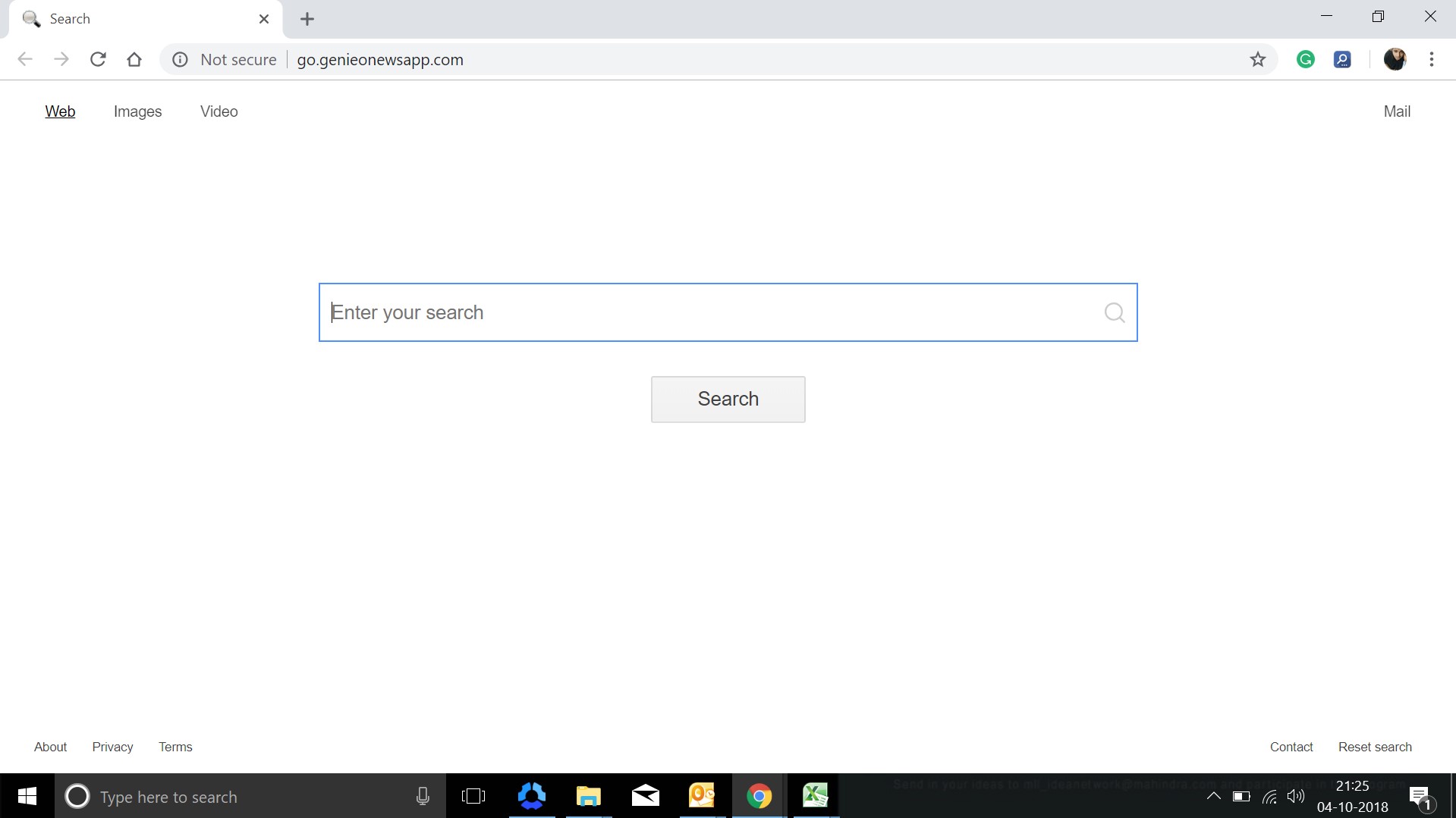 How to remove Go.genieonewsapp.com