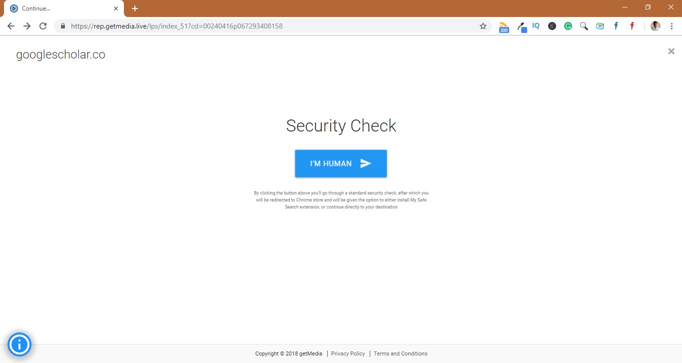 How to remove Googlescholar.co
