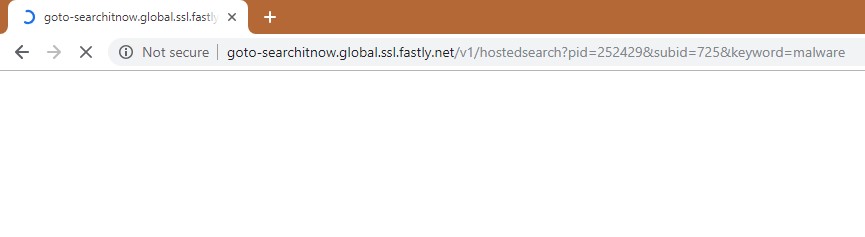 How to remove Goto-searchitnow.global.ssl.fastly.net Redirect