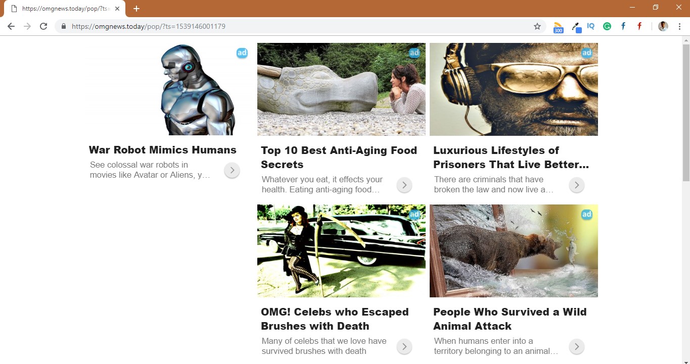 How to remove Omgnews.today Redirect