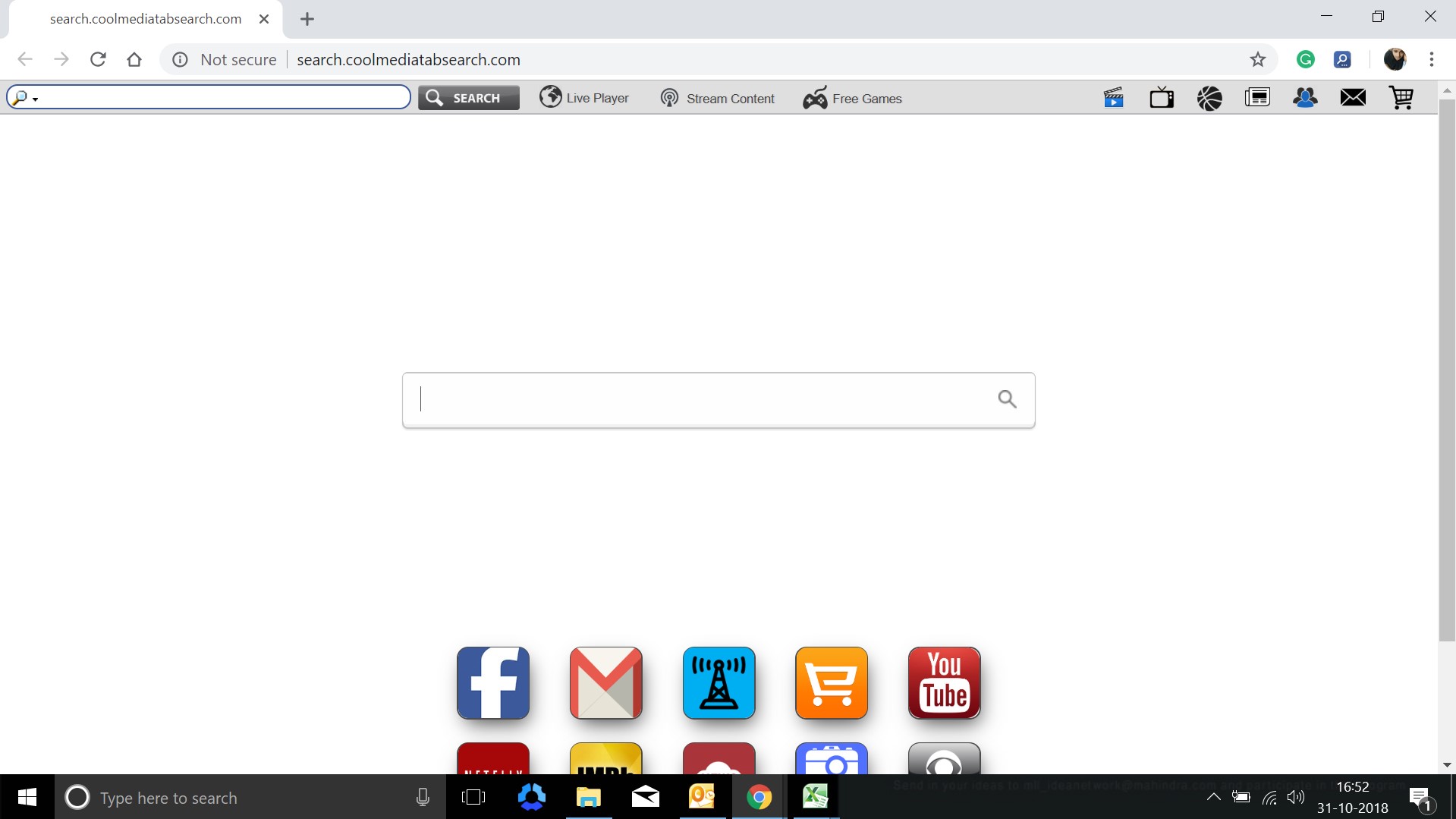 How to remove Search.coolmediatabsearch.com