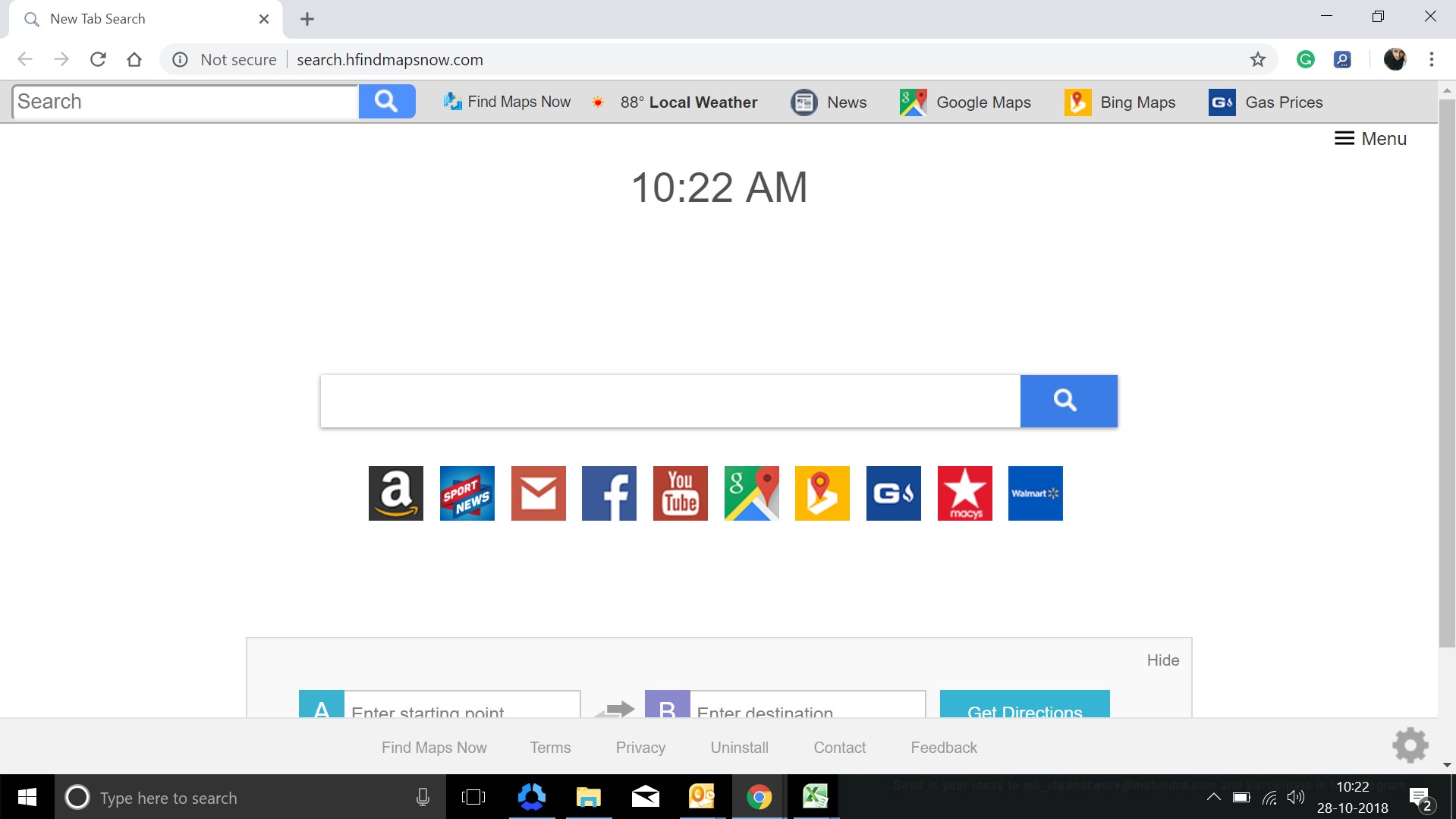 How to remove Search.hfindmapsnow.com Hijacker
