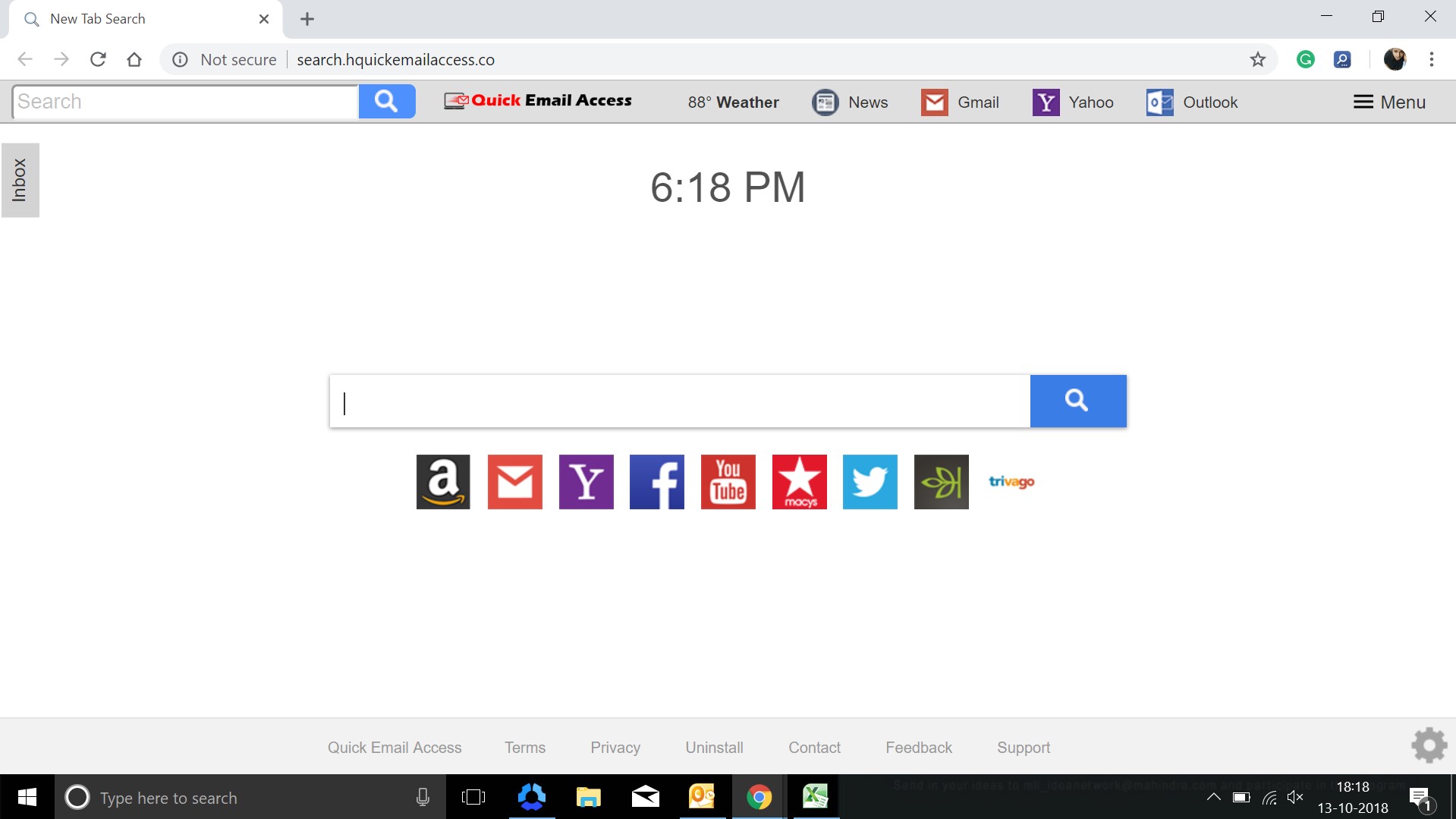 How to remove Search.hquickemailaccess.co