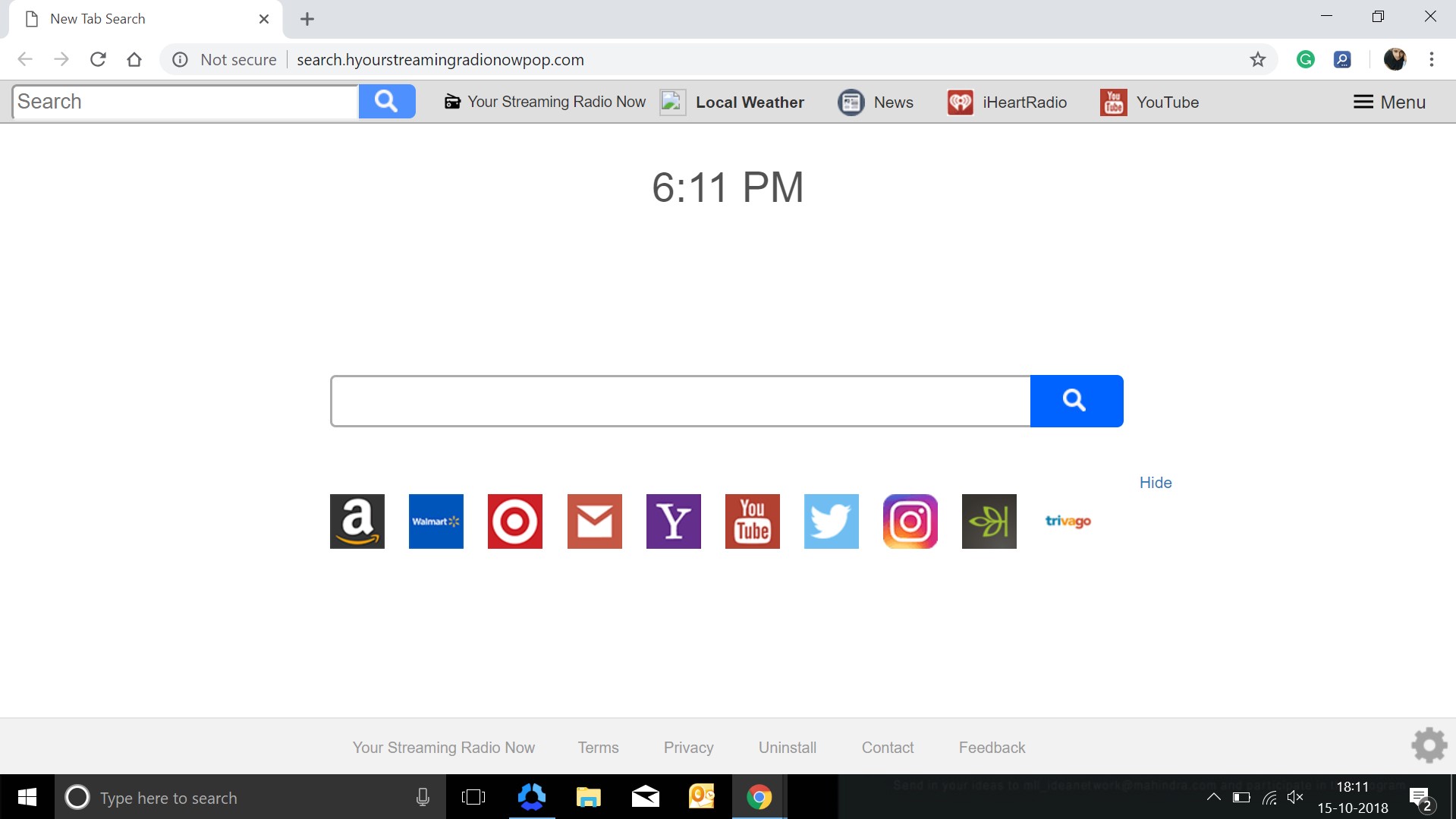 How to remove Search.hyourstreamingradionowpop.com