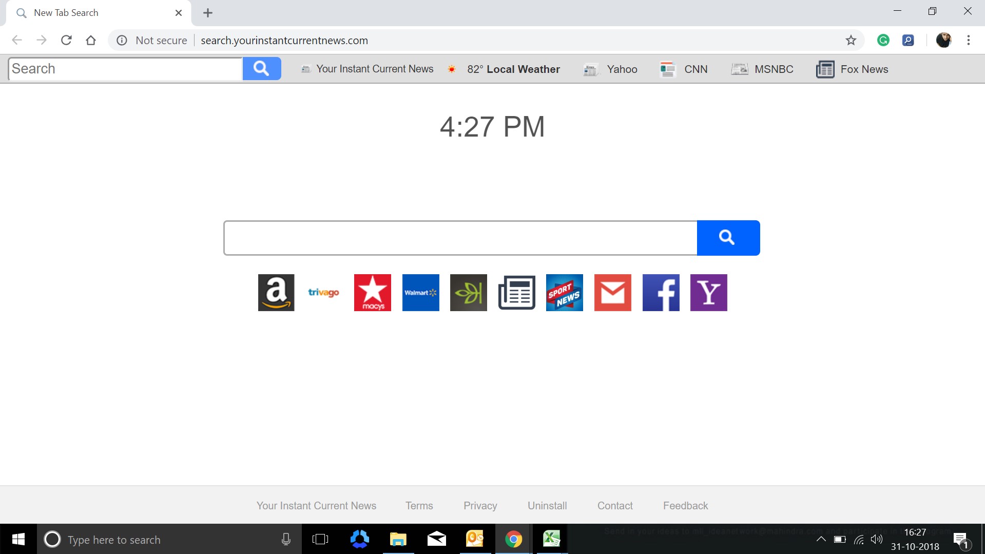 How to remove Search.yourinstantcurrentnews.com