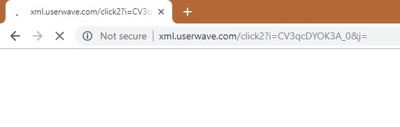 How to remove Xml.userwave.com Redirect
