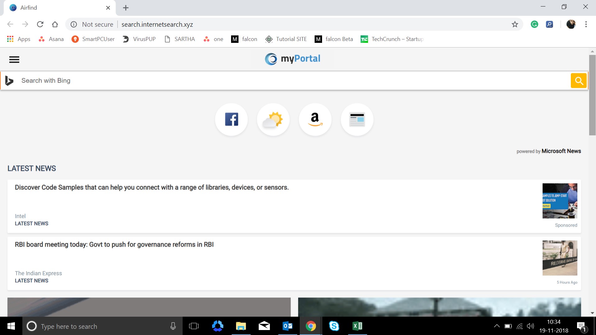 How to remove Search.internetsearch.xyz Hijacker