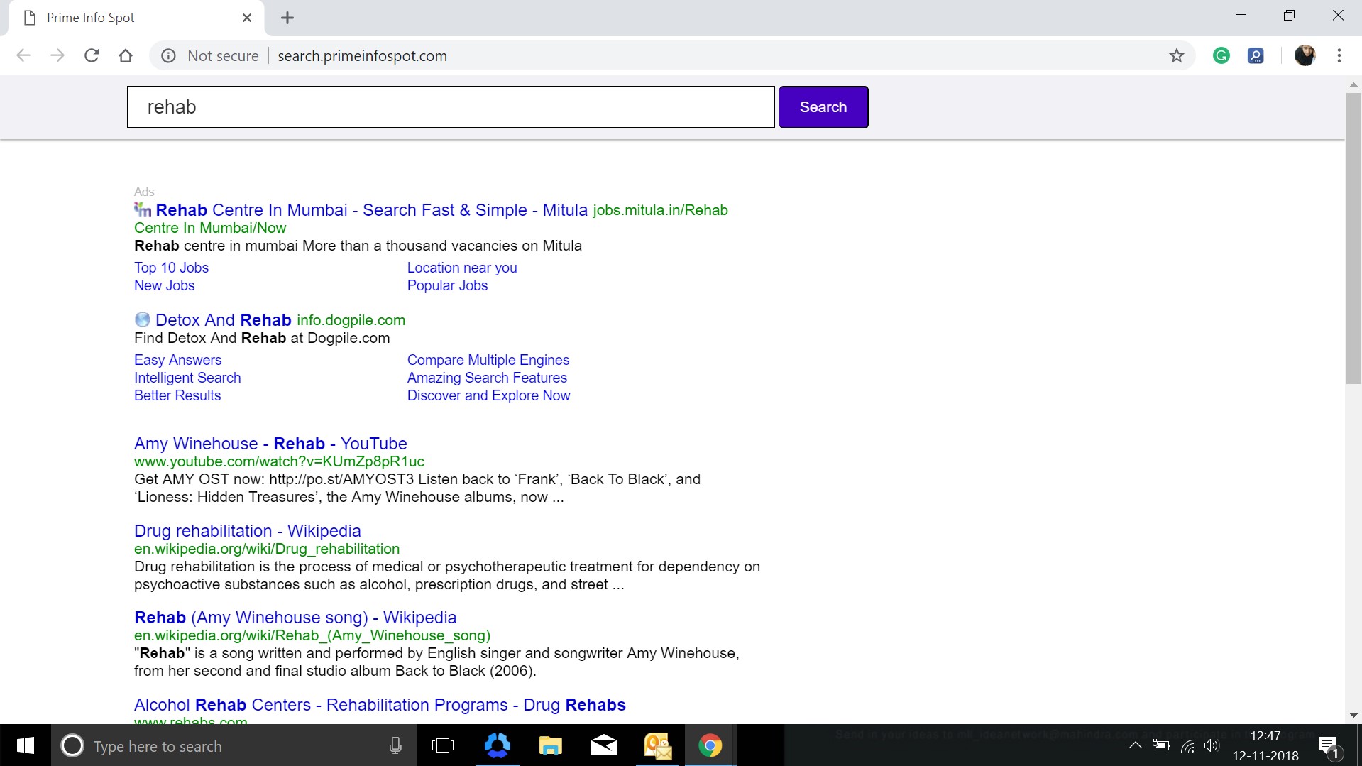 How to remove Search.primeinfospot.com Hijacker