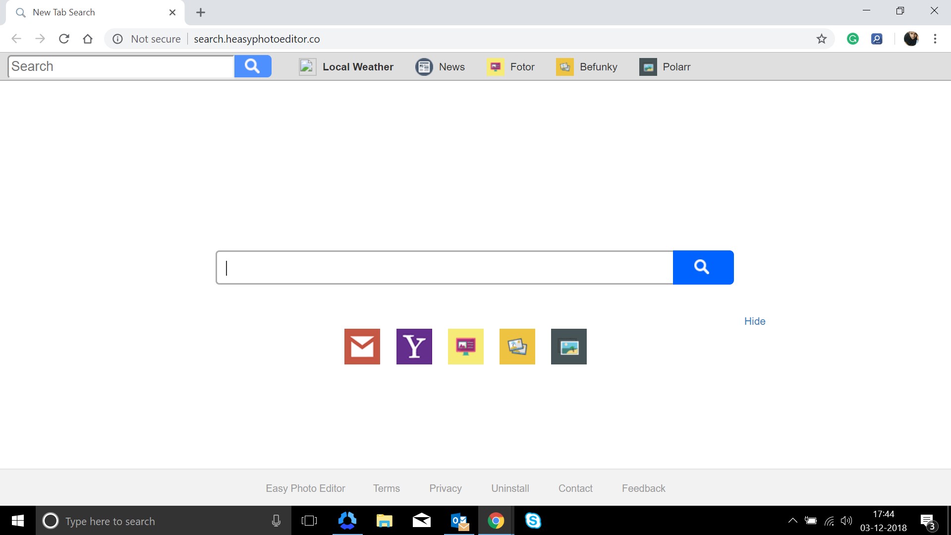 How to remove Search.heasyphotoeditor.co Hijacker