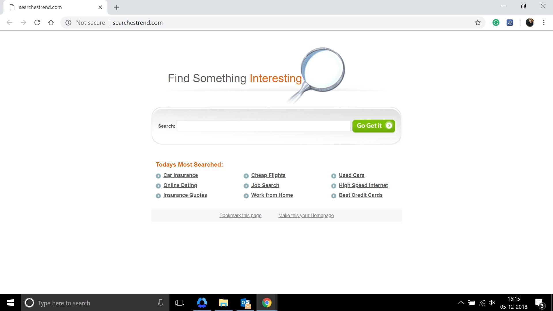 How to remove Searchestrend.com Hijacker
