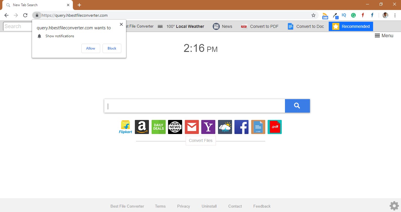 How to Remove Search.hbestfileconverter.com