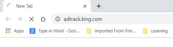 How to Remove Adtrack.king.com Redirects