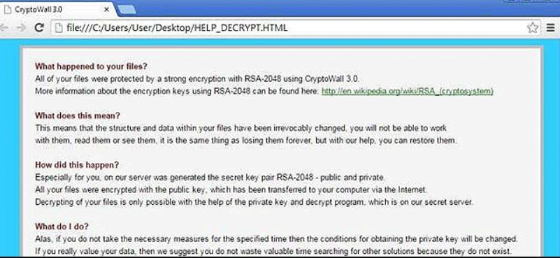 What is HELP_DECRYPT