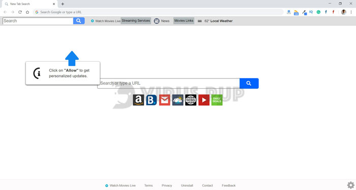 How to Remove Watch Movies Live Extension