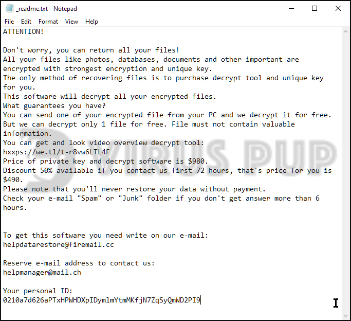 Nppp Ransomware Ransom Note