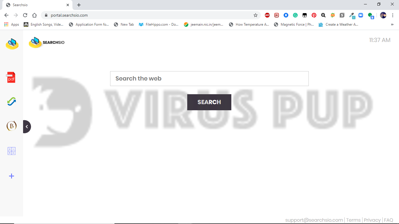 Searchsio Fake Search Engine