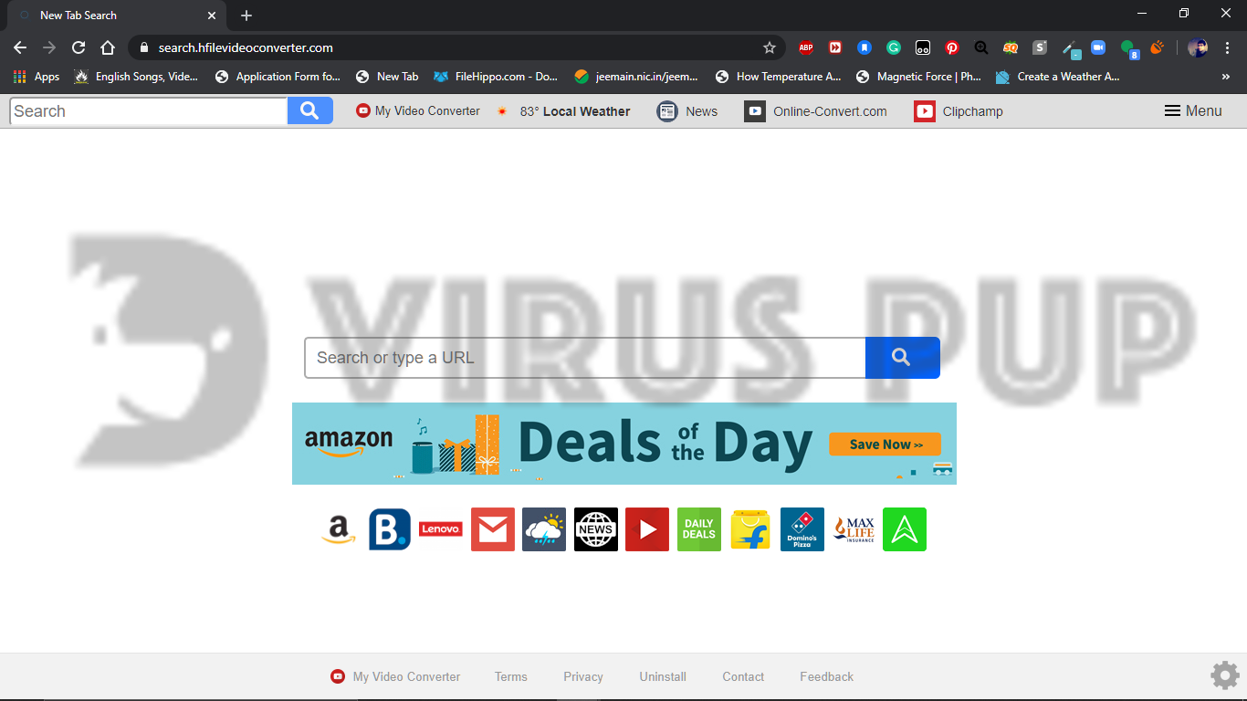How to Uninstall My Video Converter from All Browsers VirusPup