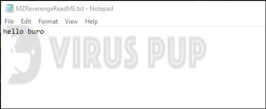 MZReverenge Ransom Note