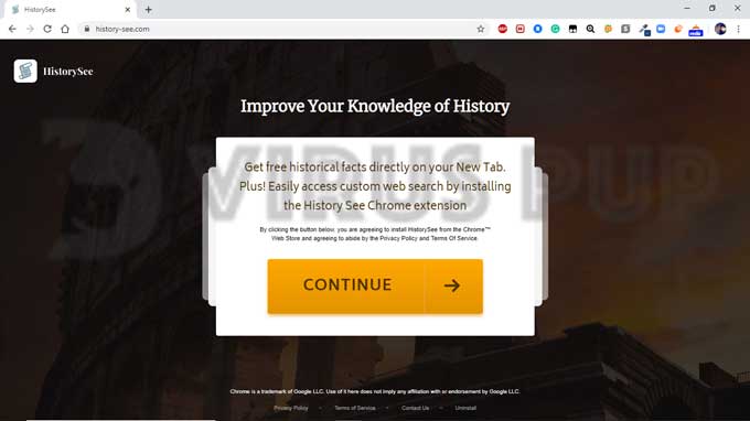 HistorySee Browser Hijacker
