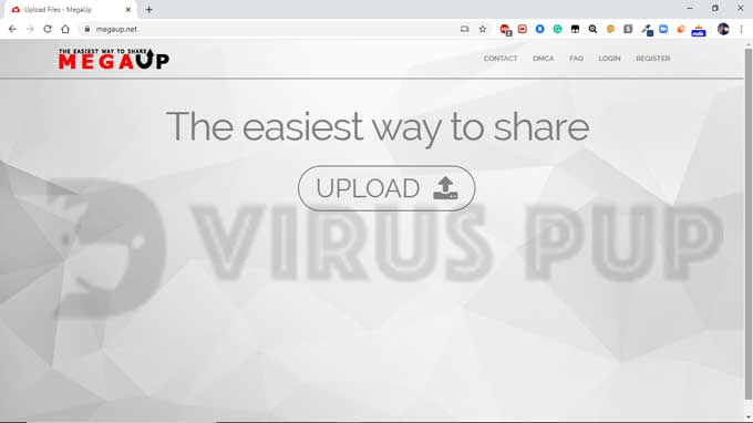 Megaup.net Adware