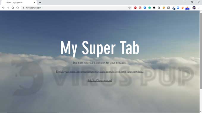 MySuperTab Browser Hijacker