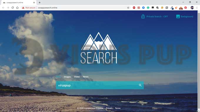 CosAppzSearch Hijacker