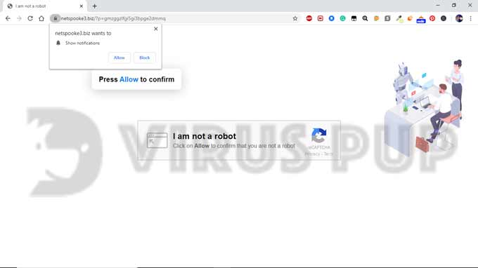Netspooke3.biz Pop-ups