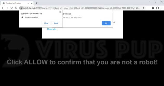 How to remove Jightlydra.club
