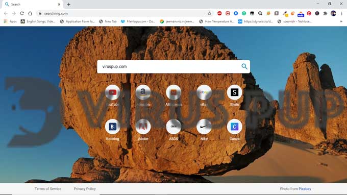 Remove Searchiing.com