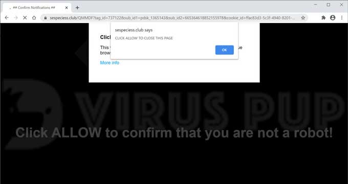 Remove Sespeciess.club