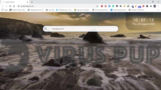 How to Remove Customsearch.info