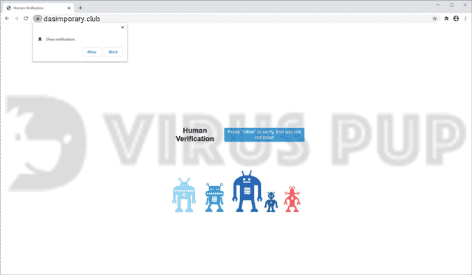 Remove Dasimporary.club