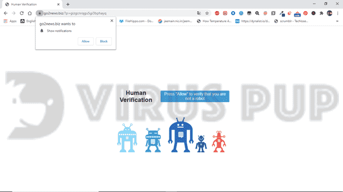 Get Rid of Go2news.biz