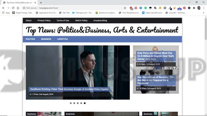 How to Remove Hopsigna.com