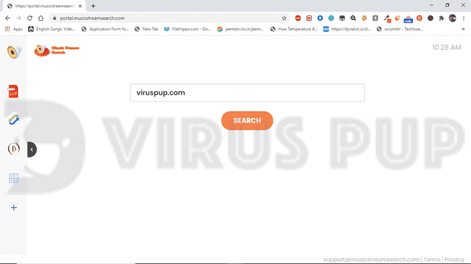 Remove Music Stream Search