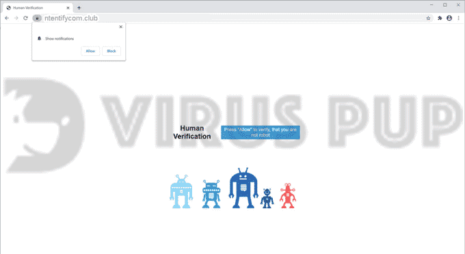 How to remove Ntentifycom.club