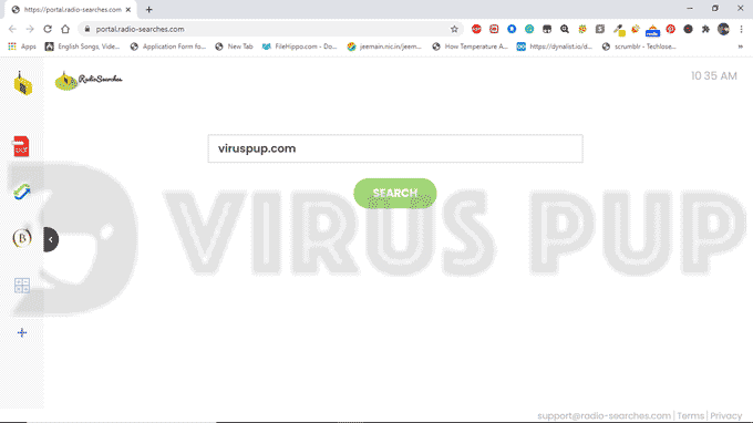 Remove RadioSearches