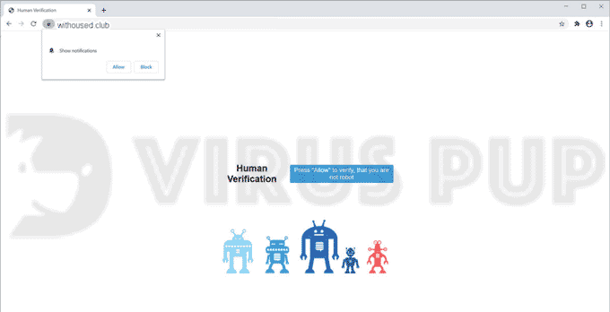 Remove Withoused.club