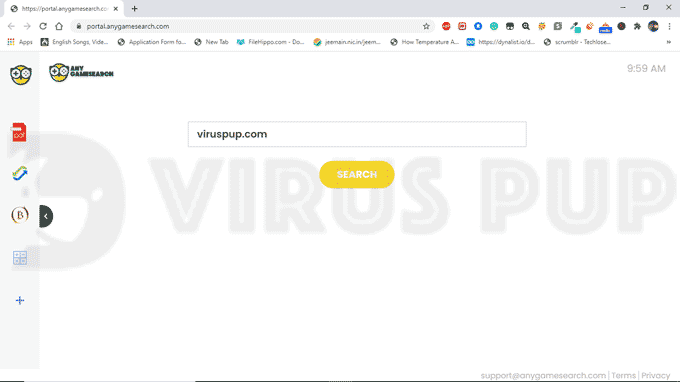 How to Delete AnyGameSearch