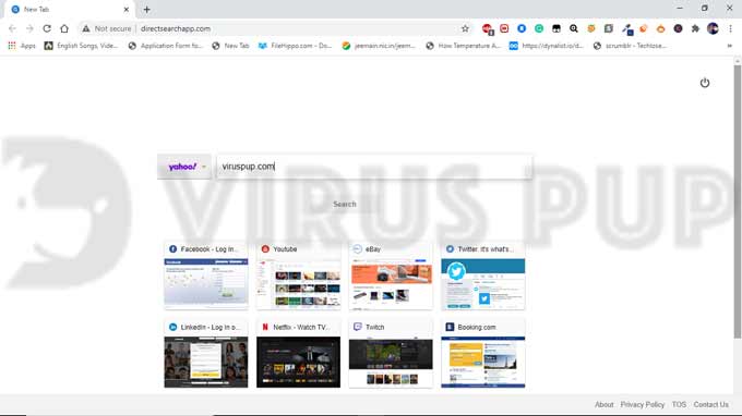 Remove Directsearchapp.com Hijacker
