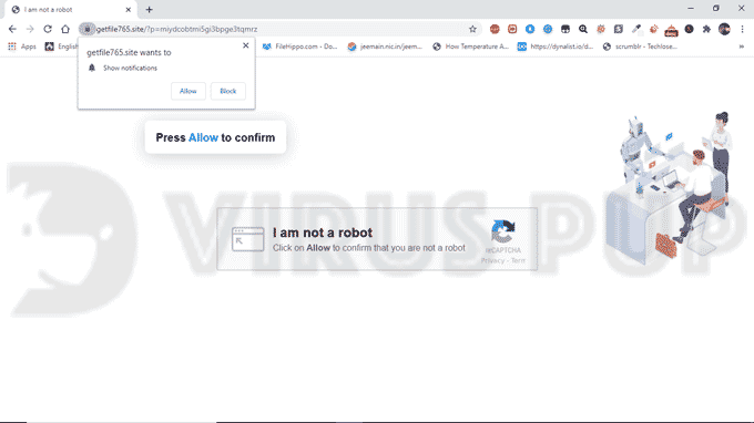 Remove Getfile765.site
