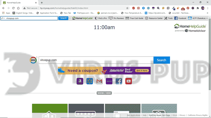 Remove HomeHelpGuide