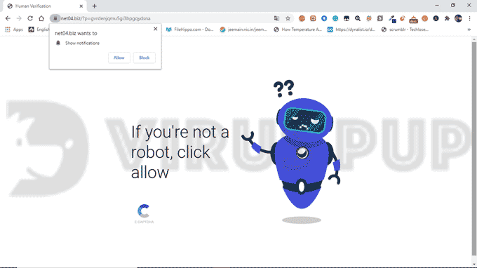 How to remove Net04.biz